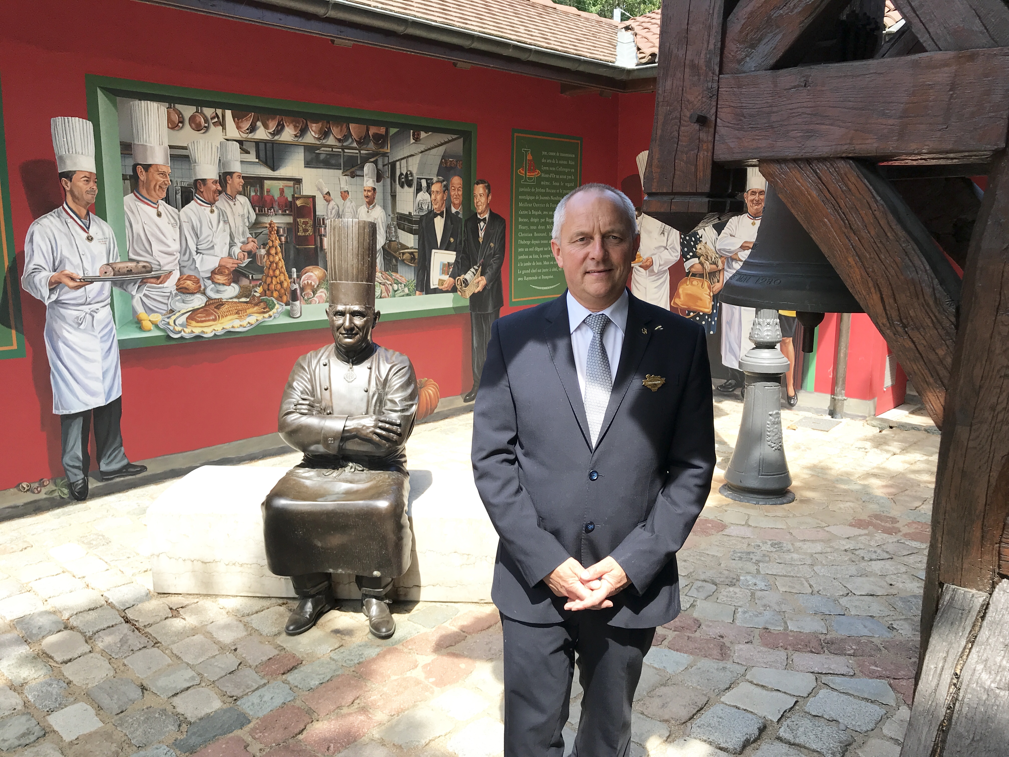 Christophe Vergain, un chef de rang au service du bonheur des clients.