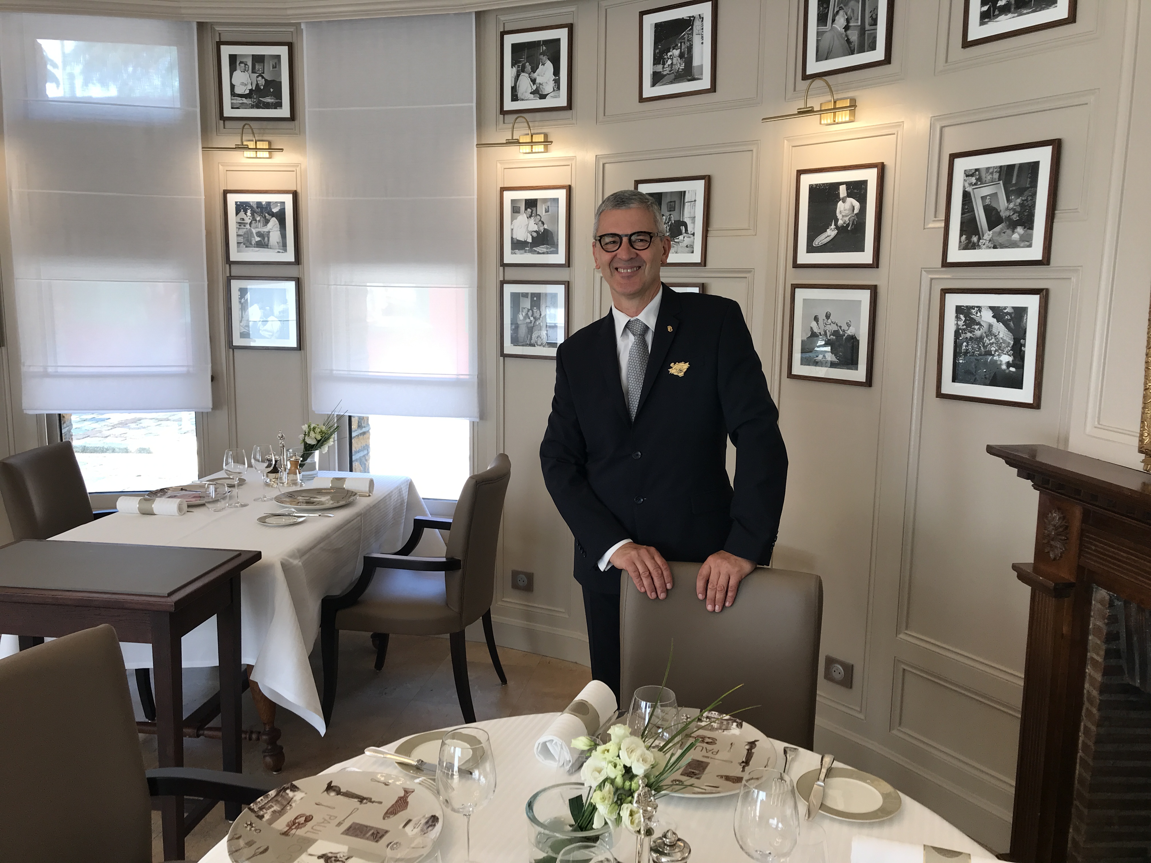Bruno Sonnery, un chef de rang, chef d'orchestre du bonheur des clients.