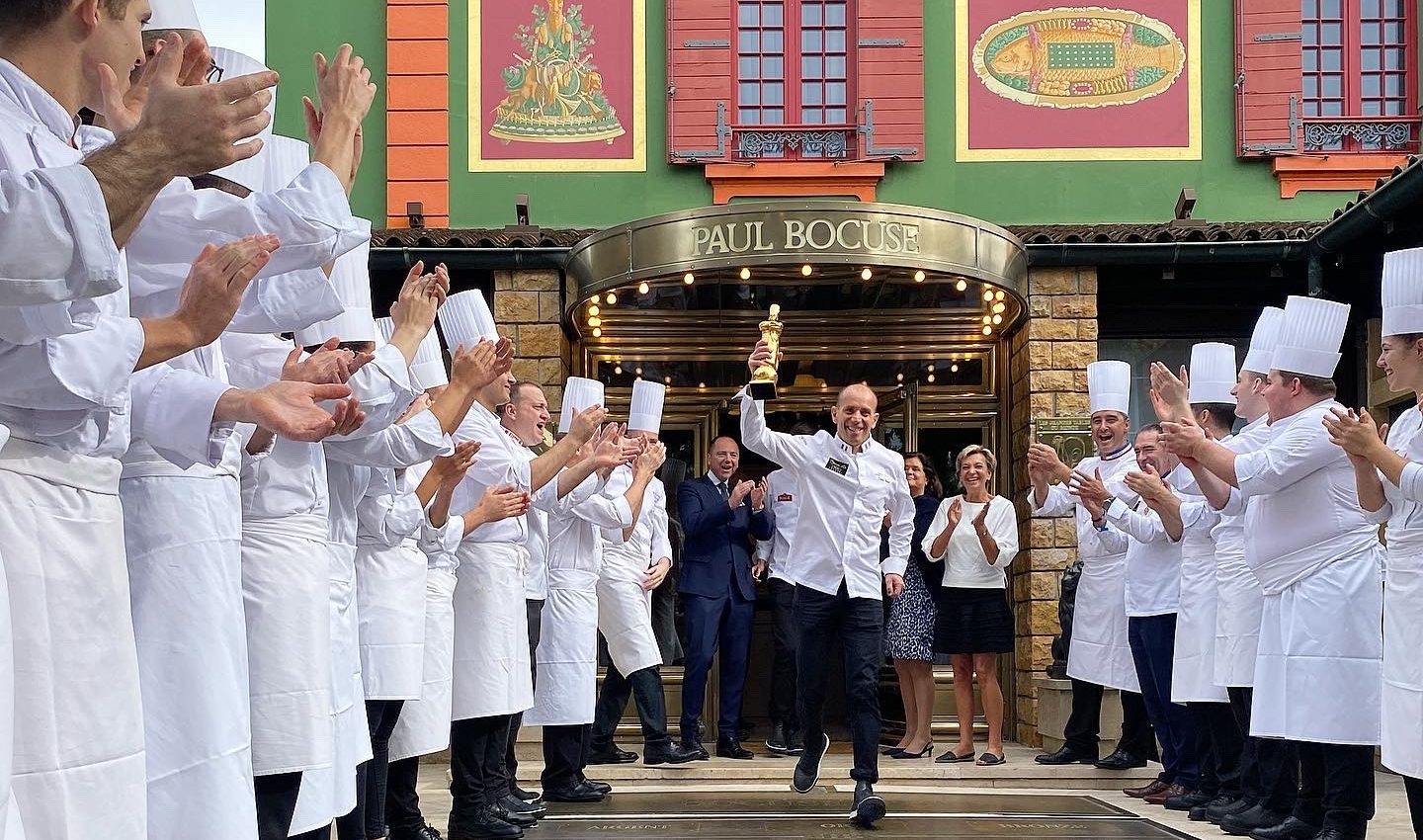 Bocuse et son équipage au SIRHA